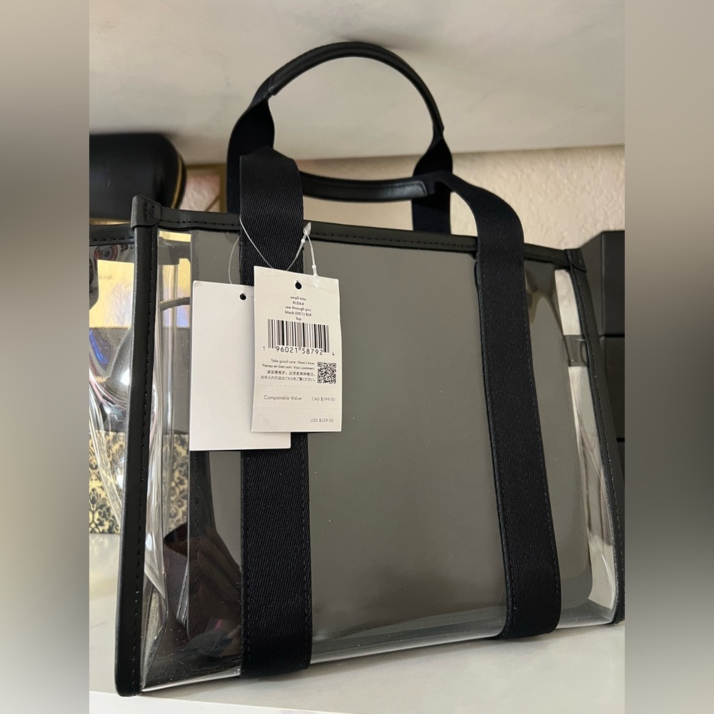 NWT Kate Spade Kip Clear Small Tote - Picture 6 of 16